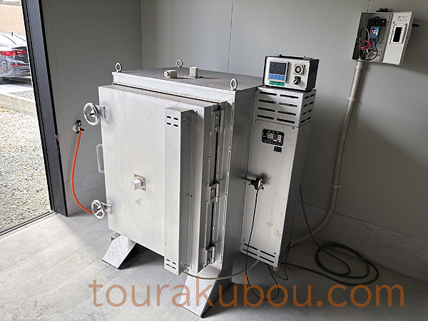 電気窯TRB-J8型移設